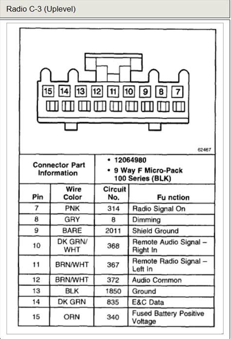 2007 chevy silverado stereo wiring diagram|2000 silverado speaker wire diagram.